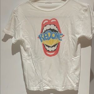 Re/done tee shirt made in USA size small